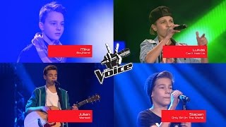 THE VOICE KIDS GERMANY: BEST AUDITIONS! (Lukas Rieger, Mike Singer, Julian, Stepan)