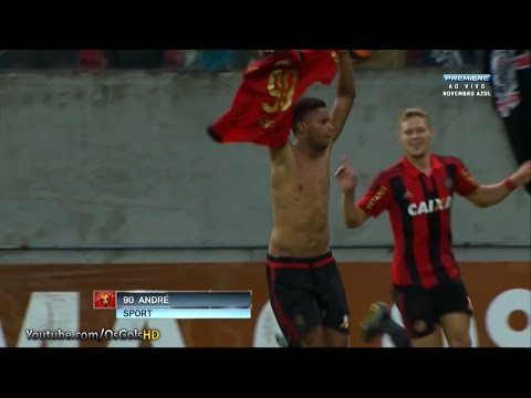 Gol de Andre, Sport 2 x 0 Corinthians - Brasileirão 29/11/2015