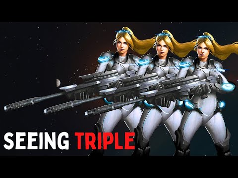TRIPLE NOVA TRIPLE TROUBLE - Weekly Brawl [Starcraft 2 Direct Strike]