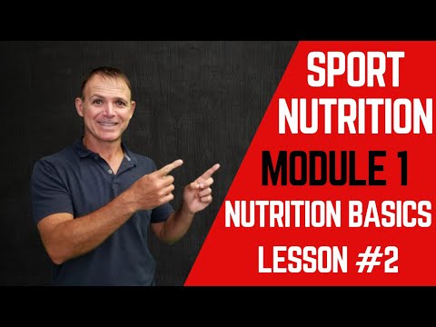 Sports Nutrition: Chapter 1--Lesson 2 Carbohydrate Basics thumbnail