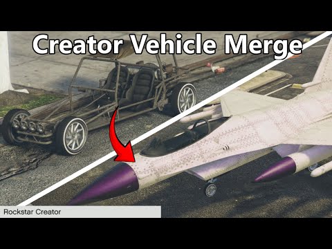 Vehicle To ANYTHING Merge Glitch *Rockstar Creator Merge*