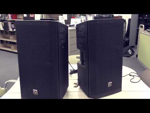 Quick-Start Guide to the EV Dual Powered Speakers