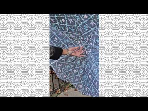 Видеообзор Женский зонт Fulton L354 Minilite-2 Cottage Garden (Котеджный сад)