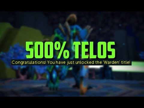 500% Telos Kill & "the Warden" title is Unlocked! | RuneScape3