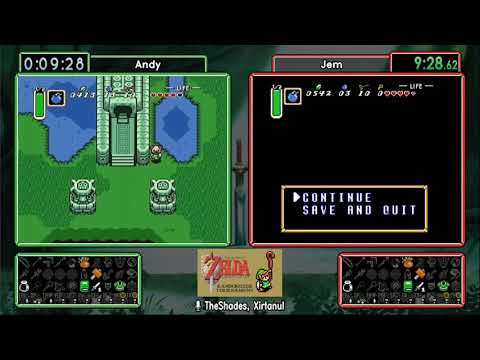 Andy vs Jem, Race 1. ALTTP Randomizer Tournament Fall 2017