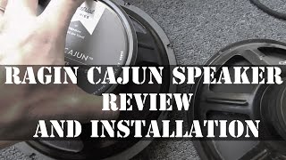Video thumbnail for Ragin Cajun Speaker Review and Installation In Fender 25R Amp by David The Good
