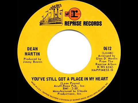 1968 HITS ARCHIVE: You’ve Still Got A Place In My Heart - Dean Martin (mono 45)