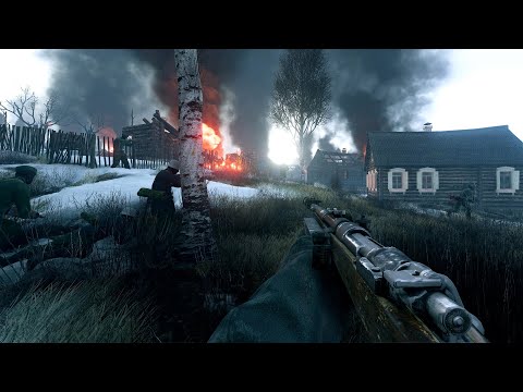 Enlisted "Battle of Moscow" Campaign Gameplay "Birch Grove" [1440p 60FPS]