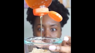 DIY Lip Scrub With Honey
