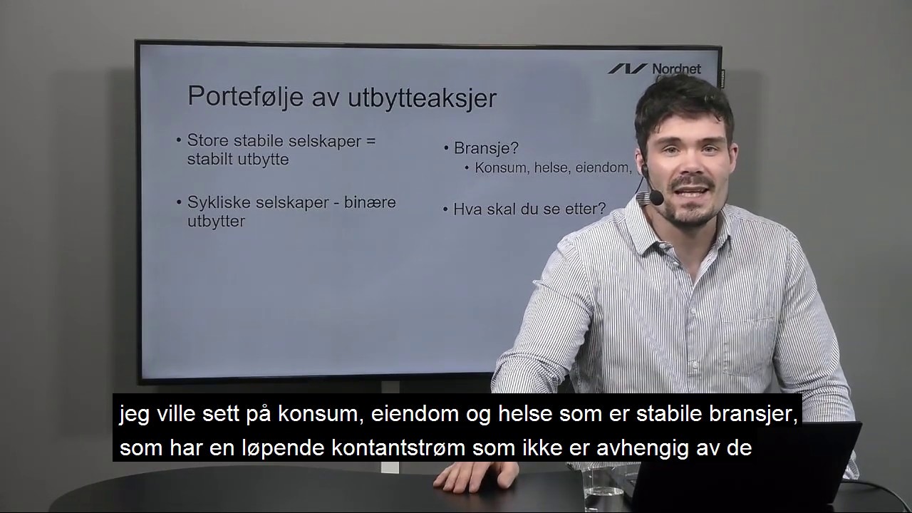 Grunnleggende om utbytteaksjer.