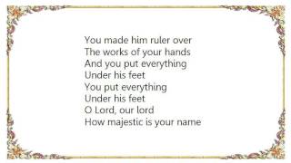 Kaize Adams - Psalm 8 Lyrics