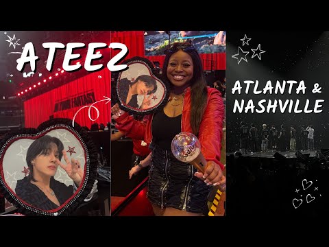 ATEEZ CONCERT VLOG | In Your Fantasy [Atlanta & Nashville]