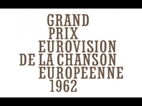 Eurovision 1962 - My Top 16 (Old)