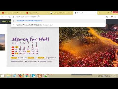 Tourism Guide Project PHP MYSQL Part 9 | By Pankaj Panjwani