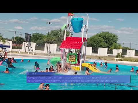 ACTIVIDADES RECREATIVAS EN EL PARQUE ACUÁTICO DE LAS LOMITAS