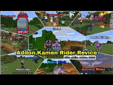 Arret Gamers BE - Introduction: Addon/Mod Minecraft Kamen Rider Revice - Dealing With Devil Ao Nhị