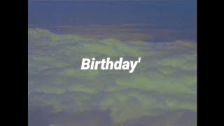 [Vietsub/Lyrics] Birthday' - Bill$