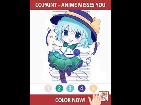 Co.Paint -  Anime & Manga Pro Paint by Number Video