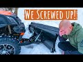UTV Snow Plowing Don T Make This Mistake