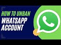 How To Unban WhatsApp Number | WhatsApp Ban Solution