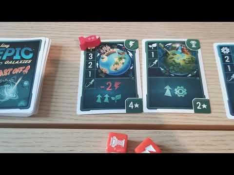 Little Boardgame Peek #36: Tiny Epic Galaxies, Blast off