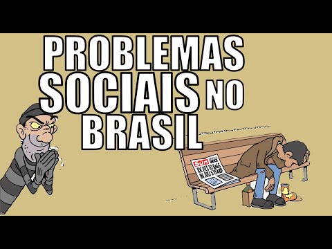 What are the main social problems in Brazil?