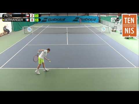 PETR (CZE) vs BERRANGER (FRA) - Open Super 12 Auray Tennis - Court 3