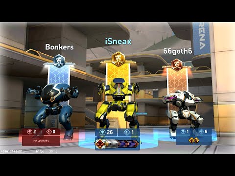 Mech Arena |  Disc Launcher 8 | Guardian | Gameplay