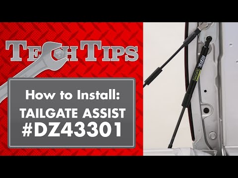 How to Install a Tailgate Assist – #DZ43301 – Tech Tips