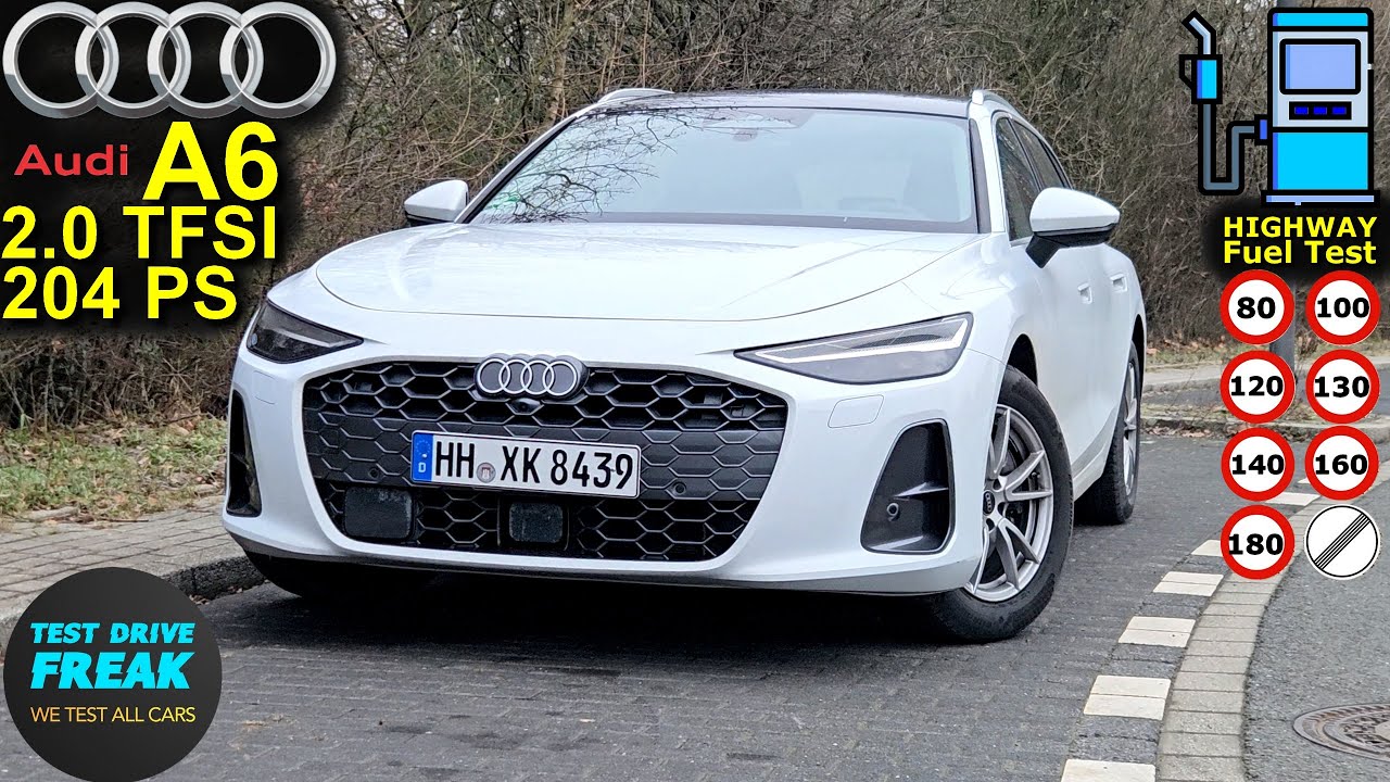 2026 Audi A6 Avant 2.0 TFSI (204 PS) TEST DRIVE Fuel ...