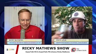 Steve Azar joins The Ricky Mathews show on SuperTalk Mississippi.