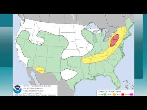 July 8, 2014 Weather Xtreme Video - Afternoon Edition