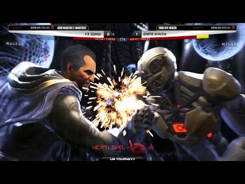 Sleep (Cyborg) vs Knicks (Black Adam) - NLBC v.67 - Injustice 2 [1080p/60fps]