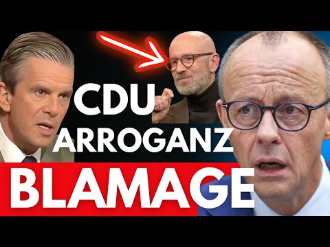 Lanz fassungslos❗️CDU Politiker redet sich um Kopf und Kragen❗️