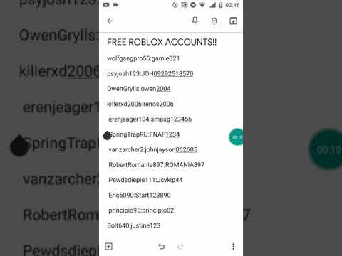 How To Get A Free Old Roblox Account - roblox free old accounts