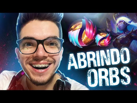 ABRINDO ORBES NOITE E ALVORADA - SAIU SKIN NOVA?! | LOL