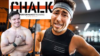 Working Out At CROSSFIT CHALK | Ryan Fischer's Gym | Front Squat PB And Leg Day | Functional Fitness