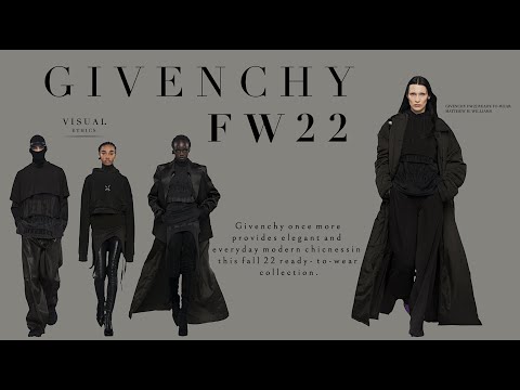 The Best Pieces of GIVENCHY FW22 Collection - Runway Highlights by Visual Ethics