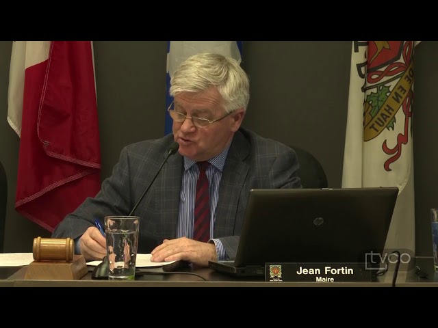 Conseil de ville de Baie-Saint-Paul 10 février 2020