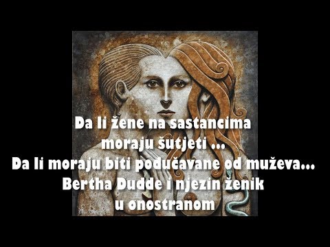 ISTINSKA BRAČNA LJUBAV - 15. Da li žene na sastancima moraju šutjeti....