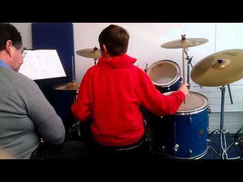 Down on the floor Drums Trinity Guildhall Grade 2 Lesson 2011 - 2013