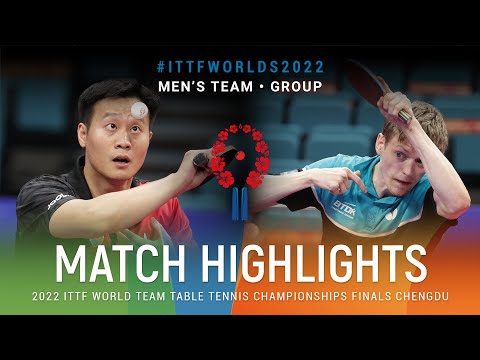 Highlights | Wang Yang (SVK) vs Anders Lind (DEN) | MT Grps | #ITTFWorlds2022