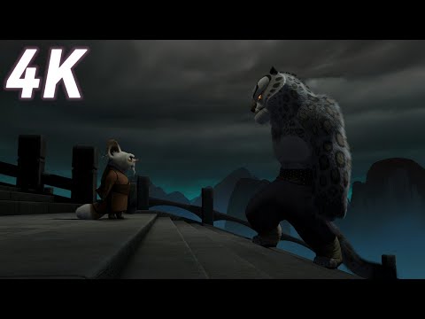 Kung Fu Panda - Shifu vs Tai Lung | 4K