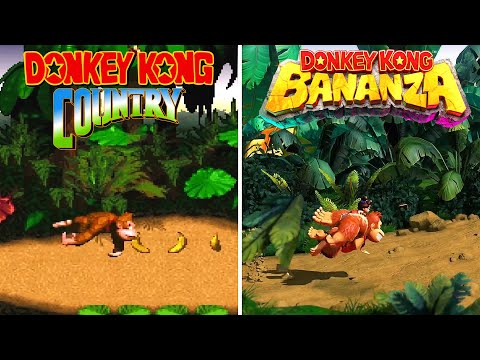 Donkey Kong Bananza - Donkey Kong Country First Level Remake