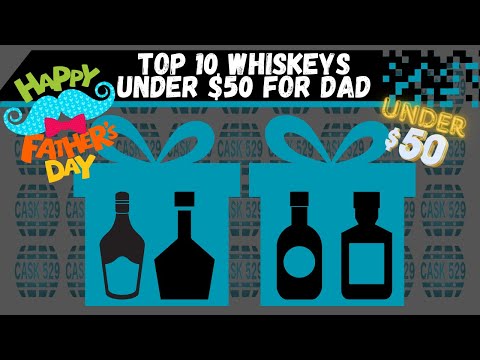 Father's Day - Top 10 Whiskeys Under $50 for Dad