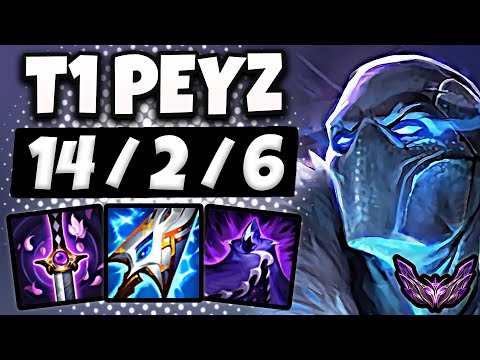 T1 Peyz Varus vs Miss Fortune ADC [ PentaKill ] Patch 25.24 Ranked Korea