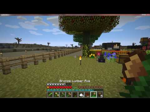FTB - MineCraft - Regrowth - Let's Play - E17 - Automated Mana Production