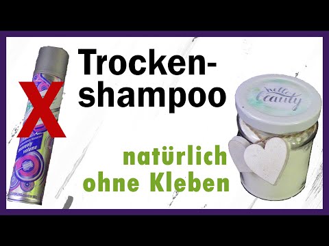 DIY - Trocken Shampoo mit 3 Zutaten I Pflegeprodukte selber machen