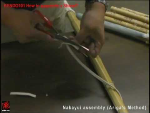 Kendo101: How to Assemble the Kendo Shinai - Part 2 of 2 (Nakayui)