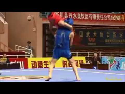 Wushu Francisco Solis Men Sanda -56kg Quarterfinals in Asian Games 2014.mp4